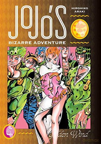 Jojos Bizarre Adventure P5 Golden Wind 6 - Hirohiko Araki [KSIĄŻKA]
