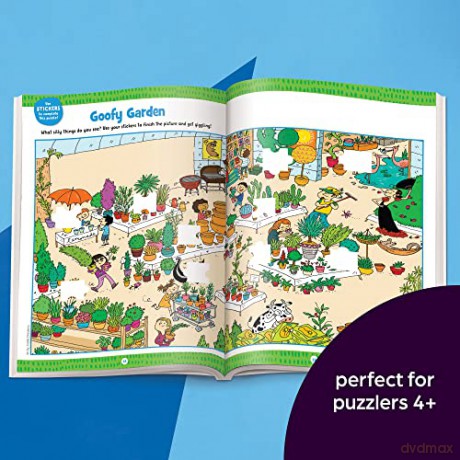 Jumbo Bk Sticker Puzzles - Highlights [KSIĄŻKA]