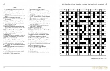 Jumbo General Knowledge Crossword Book 4 - Peter Biddlecombe [KSIĄŻKA]