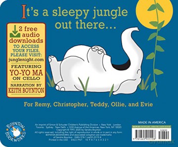 Jungle Night - Sandra Boynton [KSIĄŻKA]