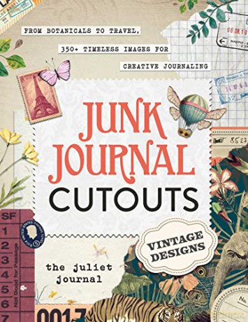 Junk Journal Cutouts Vintage Designs - Juliet Journal [KSIĄŻKA]
