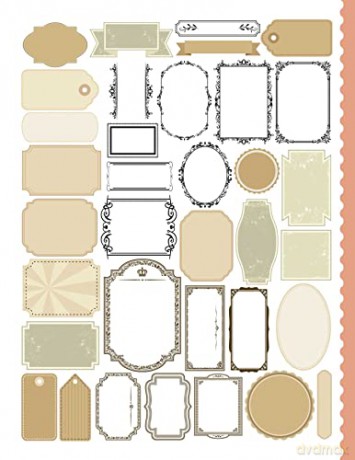 Junk Journal Cutouts Vintage Designs - Juliet Journal [KSIĄŻKA]