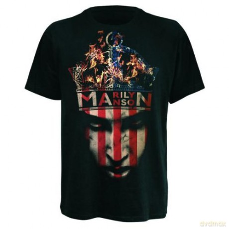 Marilyn Manson: Crown L Black [T-Shirt]