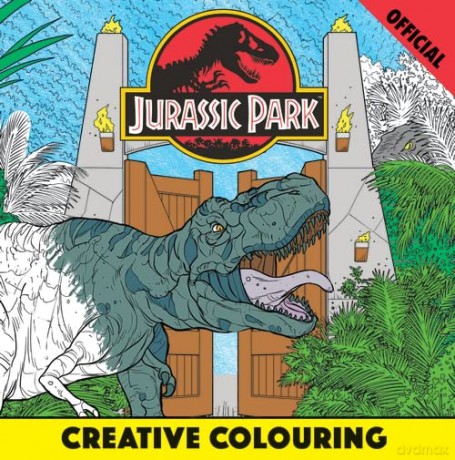 Jurassic Park Creative Colouring [KSIĄŻKA]