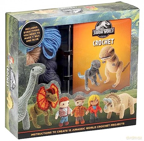 Jurassic World Crochet - Thunder Bay Press [KSIĄŻKA]