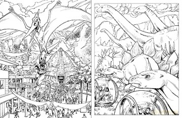 Jurassic World/Official Coloring Book - Insight Editions [KSIĄŻKA]