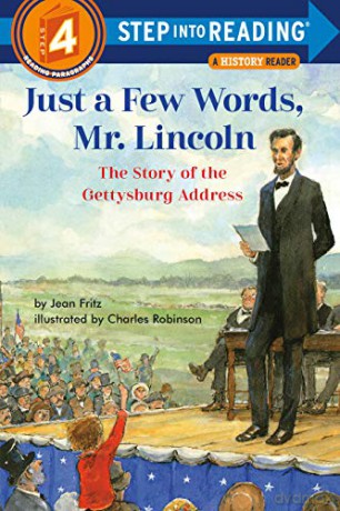 Just A Few Words Mr Lincoln - Jean Fritz [KSIĄŻKA]