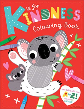 K Is For Kindness Colouring Book - Stuart Lynch [KSIĄŻKA]