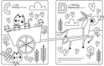 K Is For Kindness Colouring Book - Stuart Lynch [KSIĄŻKA]