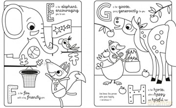 K Is For Kindness Colouring Book - Stuart Lynch [KSIĄŻKA]