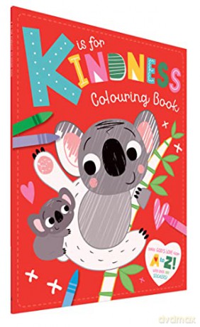 K Is For Kindness Colouring Book - Stuart Lynch [KSIĄŻKA]