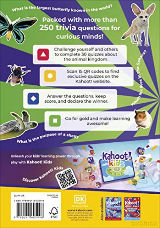 Kahoot Quiz Time Animals [KSIĄŻKA]