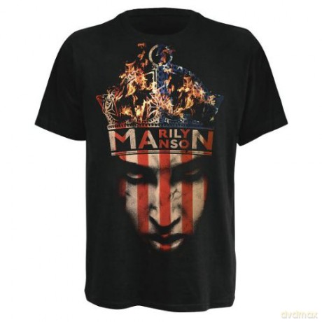 Marilyn Manson: Crown S Black [T-Shirt]