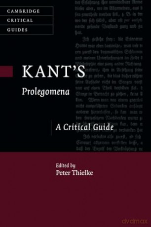 Kants Prolegomena - Edited By Peter Thie [KSIĄŻKA]