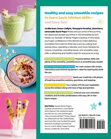 Kid Smoothies A Healthy Kids Cookbook - Erin Fletter [KSIĄŻKA]