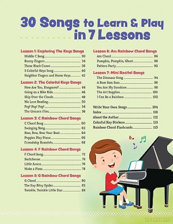Kids Guide To Playing The Piano/Keyboard - Emily Arrow [KSIĄŻKA]
