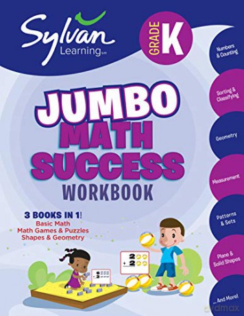 Kindergarten Jumbo Math Success Workbook [KSIĄŻKA]