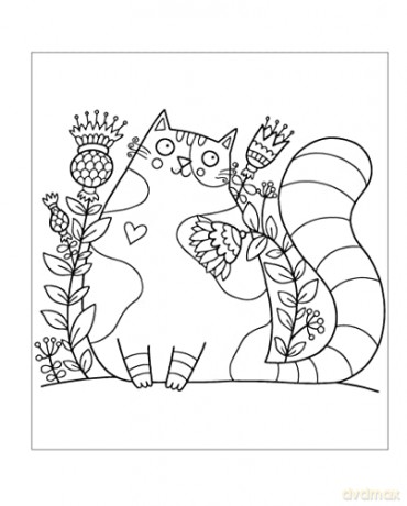 Kittens Colouring Book - Tansy Willow [KSIĄŻKA]