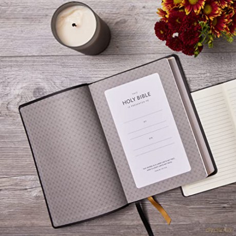 Kjv Bible Giant Print Thinline Bible Vin [KSIĄŻKA]