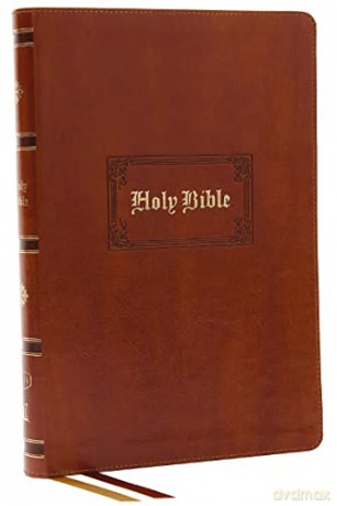 Kjv Bible Giant Print Thinline Bible Vin [KSIĄŻKA]