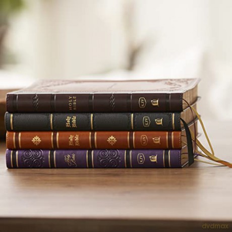 Kjv Bible Giant Print Thinline Bible Vin [KSIĄŻKA]