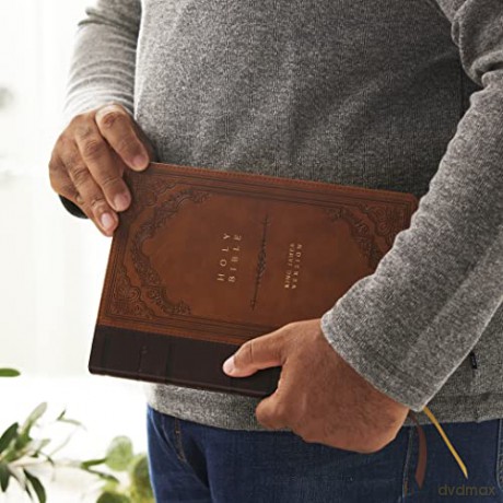 Kjv Bible Giant Print Thinline Bible Vin [KSIĄŻKA]