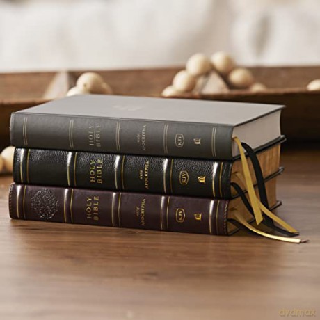 Kjv Centercolumn Reference Bible With Ap [KSIĄŻKA]