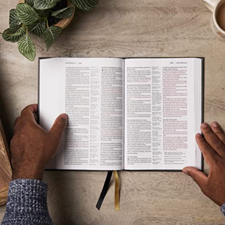 Kjv Centercolumn Reference Bible With Ap [KSIĄŻKA]