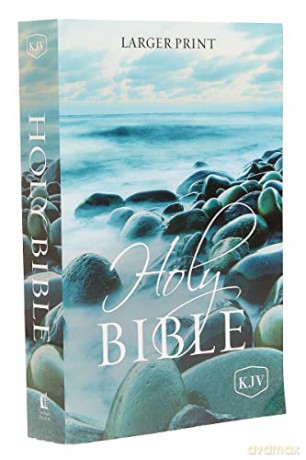 Kjv Holy Bible Larger Print Paperback - Thomas Nelson [KSIĄŻKA]