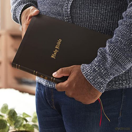 Kjv Holy Bible Super Giant Print Referen [KSIĄŻKA]