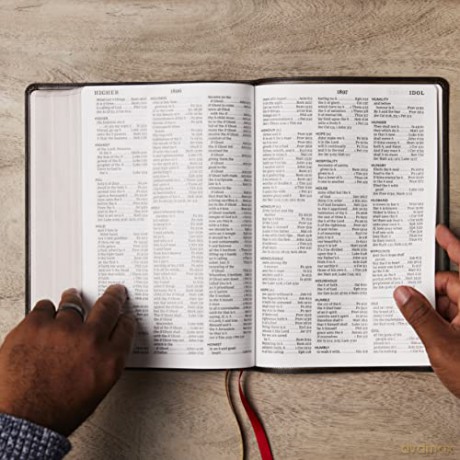 Kjv Holy Bible Super Giant Print Referen [KSIĄŻKA]