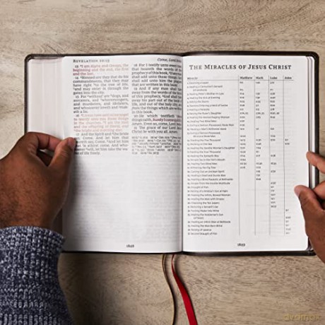 Kjv Holy Bible Super Giant Print Referen [KSIĄŻKA]