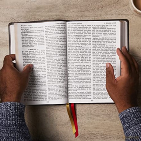 Kjv Holy Bible Super Giant Print Referen [KSIĄŻKA]
