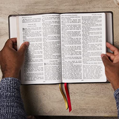 Kjv Holy Bible Super Giant Print Referen [KSIĄŻKA]