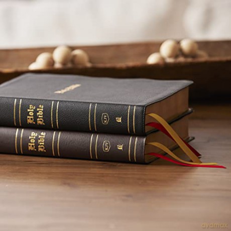 Kjv Holy Bible Super Giant Print Referen [KSIĄŻKA]