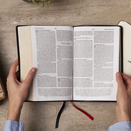 Kjv Paragraphstyle Large Print Thinline - Thomas Nelson [KSIĄŻKA]