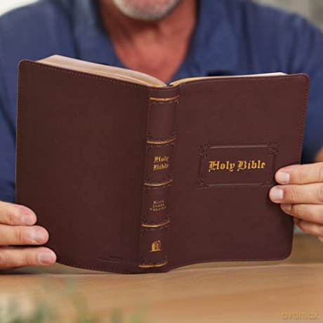 Kjv Personal Size Large Print Reference [KSIĄŻKA]