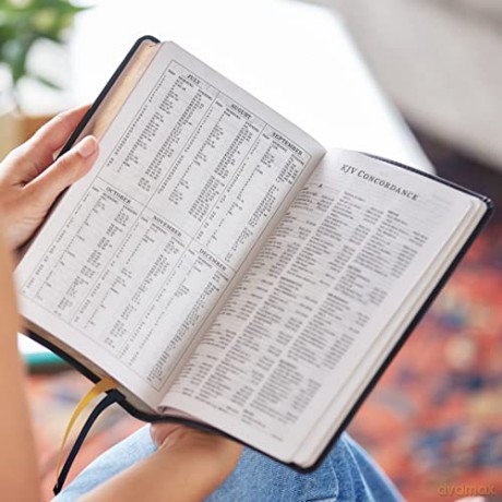 Kjv Personal Size Large Print Reference [KSIĄŻKA]