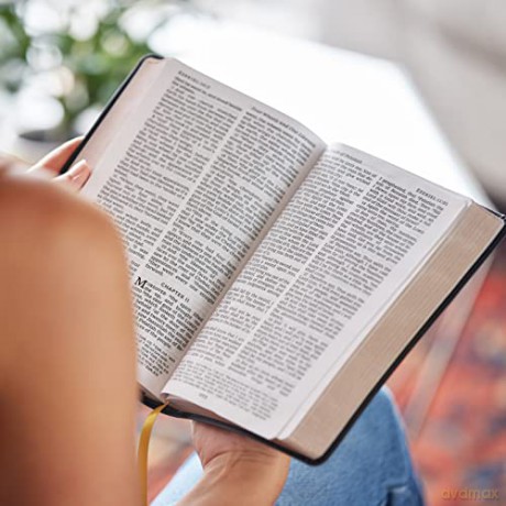 Kjv Personal Size Large Print Reference [KSIĄŻKA]
