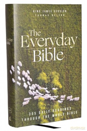 Kjv The Everyday Bible Hardcover Red Let [KSIĄŻKA]