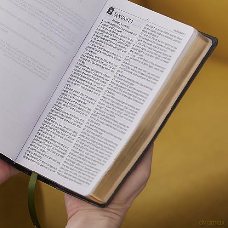 Kjv The Everyday Bible Hardcover Red Let [KSIĄŻKA]
