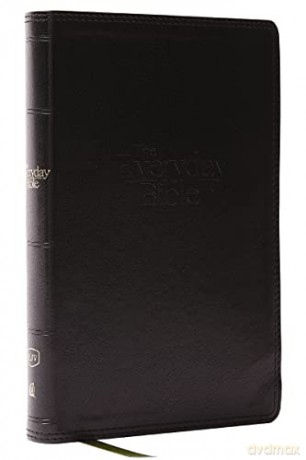 Kjv The Everyday Bible Leathersoft Black [KSIĄŻKA]