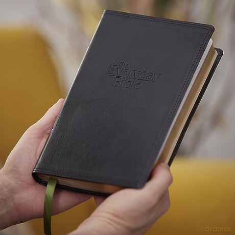 Kjv The Everyday Bible Leathersoft Black [KSIĄŻKA]