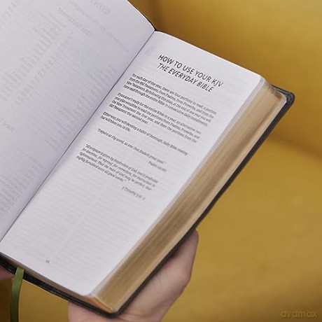 Kjv The Everyday Bible Paperback Red Let [KSIĄŻKA]