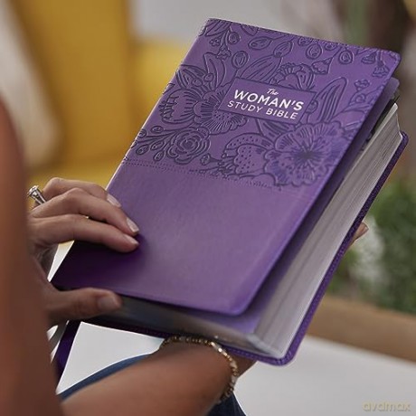 Kjv The Womans Study Bible Leathersoft P [KSIĄŻKA]