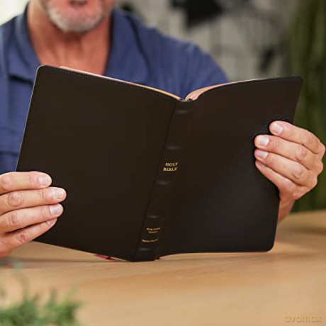 Kjv Thinline Bible Large Print Premium G [KSIĄŻKA]