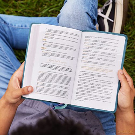 Kjv Thinline Youth Edition Bible Verse A [KSIĄŻKA]