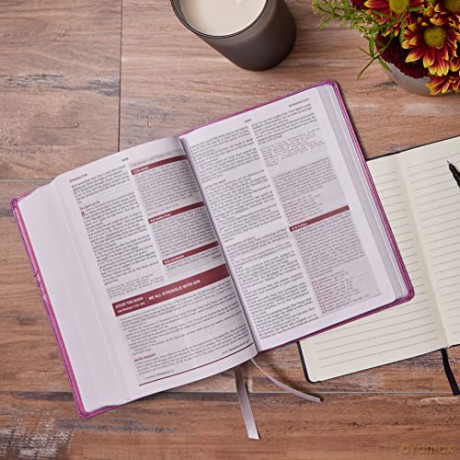 Kjv Word Study Reference Bible Bonded Le [KSIĄŻKA]
