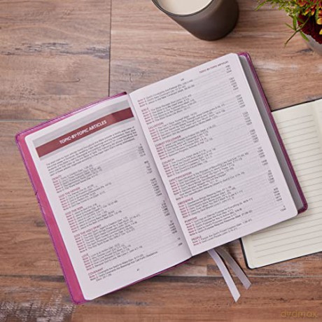 Kjv Word Study Reference Bible Bonded Le [KSIĄŻKA]