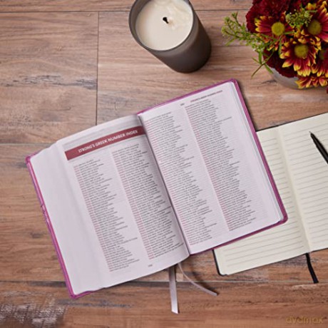 Kjv Word Study Reference Bible Leatherso [KSIĄŻKA]